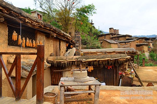 城子古村的土掌房